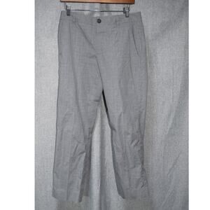 James Perse Los Angeles Gray Crosshatch Dress Pants Size 30